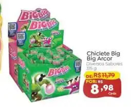 Novo Atacarejo Chiclete Big Big Arcor Diversos Sabores oferta