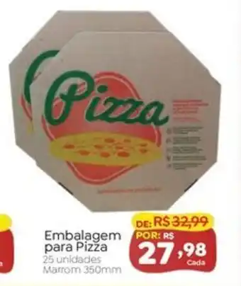 Novo Atacarejo Embalagem para Pizza oferta