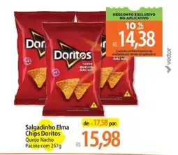 Atacadão Salgadinho Elma Chips Doritos Queijo Nacho Pacote oferta