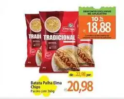 Atacadão Elma chips - batata palha oferta