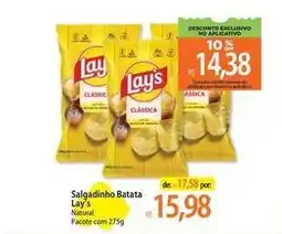 Atacadão Lay's - salgadinho batata oferta