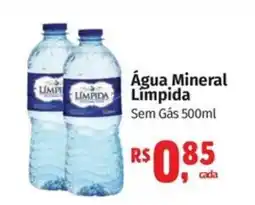 Supermercados Mateus Água Mineral Limpida Sem Gás oferta