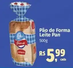 Supermercados Mateus Pão de Forma Leite Pan oferta