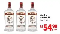 Supermercados Mateus Vodka Smirnoff Red oferta