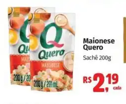 Supermercados Mateus Maionese Quero Sachê oferta