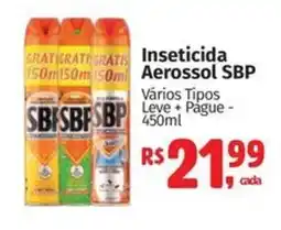 Supermercados Mateus Inseticida Aerossol SBP oferta
