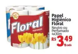 Supermercados Mateus Papel Higiênico Floral oferta