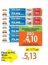 Atacadão Wyda - filme de pvc oferta