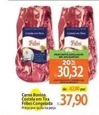 Atacadão Friboi - carne bovina costela em tira congelada oferta