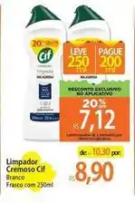 Atacadão Cif - limpador cremoso oferta