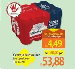 Atacadão Budweiser - cerveja oferta