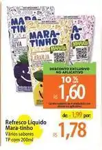 Atacadão Sabores - refresco liquido mara-tinho oferta