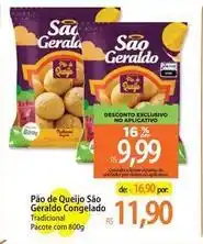 Atacadão São geraldo - pão de queijo congelado oferta