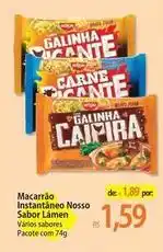 Atacadão Super nosso - macarrão instantâneo sabor lámen oferta