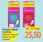 Atacadão Carefree - protetor diário oferta