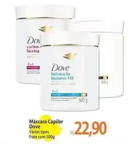 Atacadão Dove - máscara capilar oferta