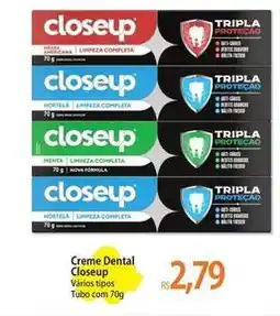 Atacadão Close up - creme dental oferta