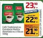 Tenda Atacado Melitta - café tradicional ou extraforte oferta