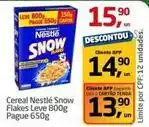 Nestlé - cereal snow flakes leve 800g pague 650g