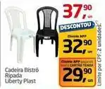Tenda Atacado Bistrô - cadeira bistro ripada liberty plast oferta