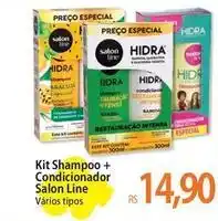 Atacadão Salon line - kit shampoo + condicionador oferta