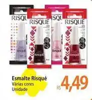Atacadão Risqué - esmalte risque oferta