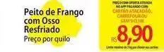 Atacadão Carrefour - peito de frango com osso resfriado oferta
