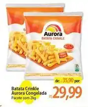 Atacadão Aurora - batata crinkle congelada oferta