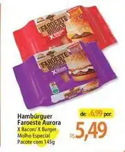 Atacadão Aurora - hamburguer faroeste oferta