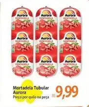 Atacadão Aurora - mortadela tubular oferta