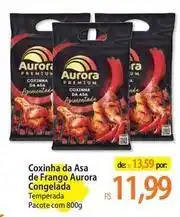 Atacadão Aurora - coxinha da asa de frango congelada oferta