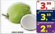 Roldão Coco verde oferta