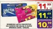 Roldão Lacta - bombom favoritos ou sonho de valsa e ouro branco oferta