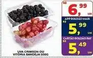 Roldão Mais - uva crimson ou vitório bandeja oferta