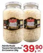 Fort Atacadista Palmeira - palmito picado toscana real em conserva oferta
