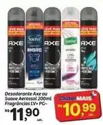 Fort Atacadista Axe - desodorante ou suave aerossol fragrâncias lv+ pg oferta