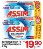 Fort Atacadista Assim - lava roupas em pó bicarbonato oferta