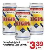 Fort Atacadista Antarctica - cerveja original lata oferta