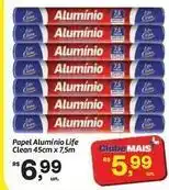 Fort Atacadista Life clean - papel alumínio oferta