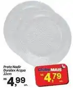 Fort Atacadista Nadir - prato duralex acqua 22cm oferta