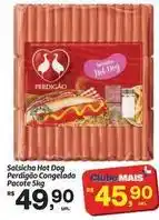Fort Atacadista Perdigão - salsicha hot dog congelada pacote oferta