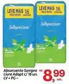 Fort Atacadista Sempre bom - absorvente adapt c/16 un. lv+pg oferta