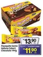 Fort Atacadista Paçoquita - pacquita santa helena cobert chocolate oferta