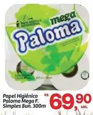 Fort Atacadista Paloma - papel higiênico oferta