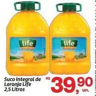 Fort Atacadista Life - suco integral de laranja oferta