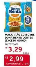 Assaí Atacadista Dona - macarrão com ovos benta cortes (exceto ninho) oferta
