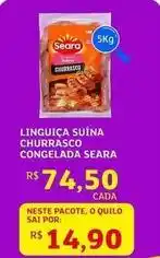 Assaí Atacadista Seara - linguiça suína churrasco congelada oferta