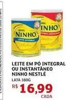 Assaí Atacadista Nestlé - leite em pó integral ou instantâneo ninho oferta