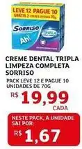 Assaí Atacadista Sorriso - creme dental tripla limpeza completa oferta