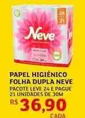 Assaí Atacadista Neve - papel higiênico folha dupla oferta